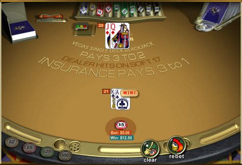 single deck blackjack las vegas